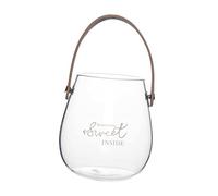 TOYANDONA Tarro De Asa De Cuero Bote Decorativo para Almacenar Florero para Escritorio o Estantería