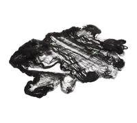 TOYANDONA Telaraña Artificial Negra para Decoración de Halloween con Arañas de Plástico y Algodón, Ligera para Fiesta y Decoración del Techo Color Aleatorio