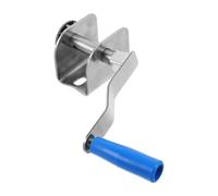 TOYANDONA Tensor Manual para Redes de Bádminton y Voleibol, Resistente al Óxido, Portátil, de Acero Inoxidable y Plástico, Adecuado para Deportes en Casa y Clubes