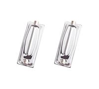 TOYANDONA Tensor Metálico Doble Extremo para de Caja Gancho de Sujeción Resistente Paquete de 2 Piezas Repuesto para Batería Accesorios para Caja y Bombo