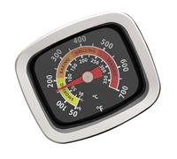 TOYANDONA Termómetro de Horno de Acero Inoxidable con Dial Negro Resistente y Portátil para Medir Temperatura Precisa Cocina Barbacoa y Horno de Gas