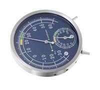 TOYANDONA Termómetro E Higrómetro de Pared y Sobremesa Acero Inoxidable, Termómetro Preciso para Interior y Exterior, Medidor Analógico de Temperatura y Humedad Ambiente, Uso Doméstico