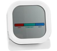 TOYANDONA Termómetro Higrómetro Digital Multifunción para Interior Medición Precisa de Temperatura y Humedad Pantalla Color Diseño y Duradero para Habitaciones y Oficinas