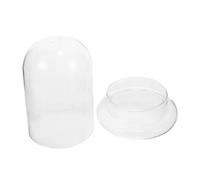 TOYANDONA Terrario de Mesa Grande con Campana de Vidrio Transparente Jarrón Ecológico para y Plantas de Interior Decoración Natural para Oficina y Hogar