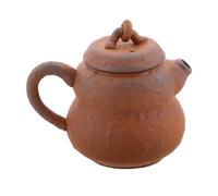TOYANDONA Tetera Vintage de Cerámica con Forma de Calabaza, Capacidad 90ml, Multifuncional y Decorativa para Uso en Casa y Amantes del Té