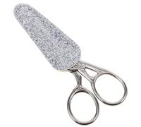 TOYANDONA Tijeras Pequeñas de Bordado Plata con Diseño de Cigüeña, Tijeras Caseras de Acero Inoxidable para Costura y Manualidades, Herramientas de Corte Precisas para Bricolaje y Oficina