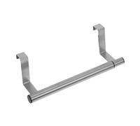 TOYANDONA Toallero de Puerta de Acero Inoxidable Extensible sin Taladro Soporte Colgante para Baño Cocina Hotel Estante Multiusos para Paños y Toallas Instalación Fácil y Resistente
