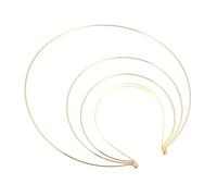 TOYANDONA Tocado Único de 4 Capas DIY para Fiesta y Fotografía Accesorio Geométrico Transparente para Cabello de Mujer Diadema Ligera Adecuada para Cosplay y Celebraciones