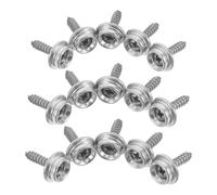 TOYANDONA Tornillos a presión para lona de barco 24 piezas de acero inoxidable, sujetador marino compatible con toldos y lonas, uso en y cubiertas marinas