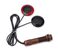 TOYANDONA Transductor Piezoeléctrico Para Mandolina Con Jack De Sistema De Pickup Para Guitarras Violines y Ukeleles Resistente Interferencias Externas Material Electrón