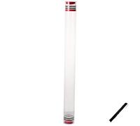 TOYANDONA Transparente Tubo Flotador para Pesca con Esponja Protectora Ligero y Resistente Almacenamiento Práctico para Pesca Mar Hielo Río y Lago Esencial Color Aleatorio Color Aleatorio