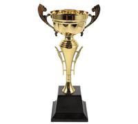 TOYANDONA Trofeo de Metal Dorado Cintas para Danza y Competiciones Deportivas Premio Portátil para Equipos y Eventos Escolares