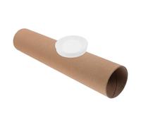 TOYANDONA Tubo de Cartón de Papel Color Caqui para Proyectos de Bricolaje, Diseño Largo y Resistente que No se Arruga, Adecuado para Manualidades y Almacenamiento de Pósteres