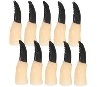 TOYANDONA Uñas De Bruja Decorativas para Halloween Accesorios Prácticos Uñas Postizas De Bruja Espeluznantes para Fiesta De Disfraces De Cosplay