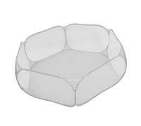 TOYANDONA Valla para Mascotas para Gatos para Interiores Recinto para Gatitos Interior Accesorios De Conejo Bolígrafo De Juego para Perros Jaula para Gatos Poliéster Light Grey