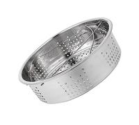 TOYANDONA Vaporera de Acero Inoxidable con Asa Rejilla Multiusos para Cocinar al Vapor Verduras Pescado y Dim Sum para Ollas Estándar