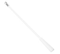 TOYANDONA Varilla Blanca para Persianas Verticales De 12 Pulgadas, Barra De Apertura Resistente De Acrílico y Acero Inoxidable, Repuesto para Reparación De Cortinas, Uso En Ventanas Domésticas