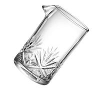 TOYANDONA Vaso Mezclador de Cócteles Cristal Tallado Diseño Antideslizante para Bebidas Bar y Uso Profesional