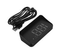 TOYANDONA Velocímetro Digital con Pantalla LCD Verde GPS Integrado Visualización Real de Velocidad y Kilometraje Conexión USB para Tipo de Vehículos para Conducción Diurna y Nocturna