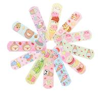 TOYANDONA Vendajes Adhesivos Impermeables y Transpirables 120 Diseño de Dibujos Animados Flexibles y Que No Irritan la Piel para Pequeñas Heridas para Uso en Exteriores