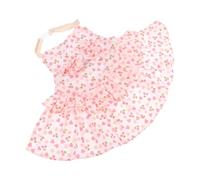 TOYANDONA Vestido para Conejo Correa, Ropa para Mascotas Pequeñas, Algodón Rosa, Talla S, Cómodo de Llevar, para Mascotas y Conejos de Orejas Caídas, Accesorio de Leash