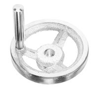 TOYANDONA Volante Cuadrado Mano Borde de Acero al Carbono de Torno para Resistente Oxidación Fácil de Instalar y Máquinas y Equipos Industriales