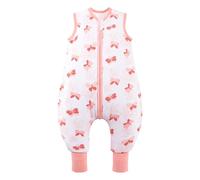 ToyaTec Saco de Dormir para bebé con pies, rayón súper Suave Hecho de bambú, Saco de Dormir de Fibra de bambú para niños, 2,5 TOG, Manta de Dormir para otoño e Invierno (Rosa, 100 cm (3-5 años))