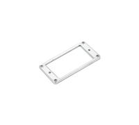 Toyauu 2 Piezas Humbucker Pickup Ring Metal Curved Bottom Frame para Piezas de Guitarra EléCtrica