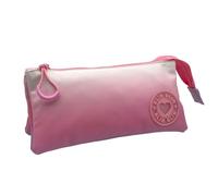 TOYBAGS Estuche Triple Blin Pinky 11 X 23 X 5 CM, Mochila Escolar Unisex niños, Negro, L