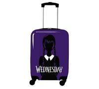 ToyBags Maleta Wednesday Cabina - 4 Ruedas Giratorias y multidireccionales - Ruedas Dobles Personalizadas - Maleta rígida Muy Resistente con asa Extensible - 55 x 36 x 22 cm