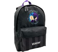 ToyBags Mochila Escolar Americana Wednesday, Unisex niños, Negro, Grande
