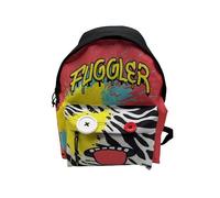 ToyBags Mochila Escolar Fuggler con Accesorios Botones - Compartimento Portalaptop - Resistente, Espaciosa y Organizada - 41.5 x 31 x 18.5 cm