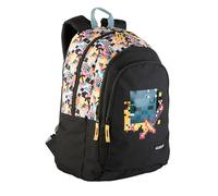 ToyBags Mochila Escolar Minecraft Pixel Doble Compartimento y Bolsillos Frontal - Adaptable a Carro - Interior Forrado con Porta ordenador - Tirantes y Espalda Acolchados - 44 x 30 x 20 cm