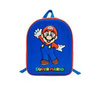 Mochila Preescolar Super Mario 3D Eva - Interior totalmente forrado - Correas ajustables para comodidad durante todo el día - Espaldera acolchada - Personaje en 3D- 32 X 25.5 X 11 CM