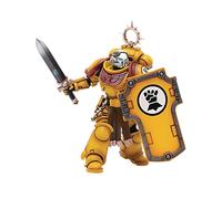 ToyBase BLOOMAGE JOYTOY (Beijing) Tech Warhammer 40K: Imperial Fists Veterano Brother Thracius Figura de Acción Escala 1:18, Multicolor