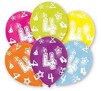 ToyCentre Amscan 27,5 cm, diseño de All Round Edad 4 y 6, diseño de Globos de látex