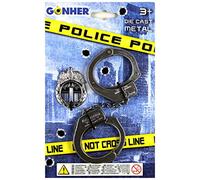 ToyCentre Gohner Police Handcuffs and Badge