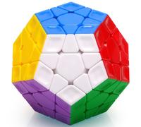 TOYESS Megaminx Speed Cube 3x3 Stickerless, Dodecaedro Cubo Mágico 3x3x3, Rompecabezas Niños & Adulto