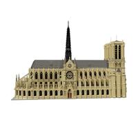 ToyGhillied Notre Dame de Paris - Juego de bloques de construcción modulares para adultos, juego de construcción de monumentos famosos del mundo, 6318 piezas MOC-43974, juego de colección de montaje