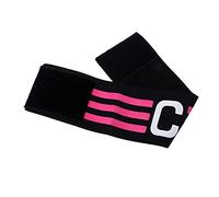 Toygogo Banda del Brazo del CAPITÁN Tamaño Juvenil Y Adulto Fútbol Fútbol Deportes Brazalete Elástico - # 2 Negro