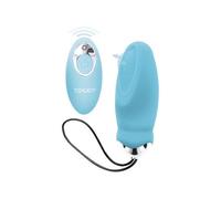 Toyjoy - happiness im so eggcited vibrador con control remoto azul