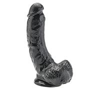 Get real - dildo 20,5 cm con testiculos negro