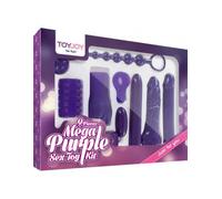 TOYJOY Just For You Mega Purple Kit - Kit De Juguetes Con Nueve Piezas Multifuncionales Para Estimulación Completa