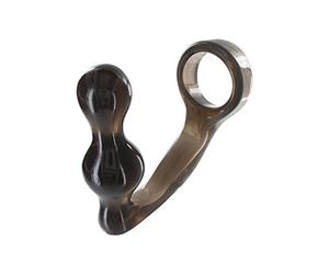 ToyJoy Manpower Plug And Penisring Smoke Vibrador - 168 gr