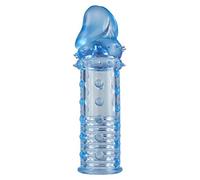 ToyJoy Power Stud Sleeve Vibrador Azul - 133 gr