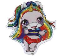 Toyland® 27 "Poopsie Slime Surprise Rainbow Brightstar Girl Foil Globo - Decoraciones para fiestas