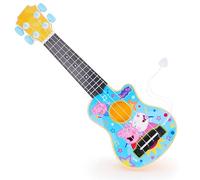Toyland® 40 cm (16") Peppa Pig Mi Primera Guitarra con púa incluida - Instrumento para afinar y Tocar - Juguete Musical Divertido para niños - A Partir de 3 años