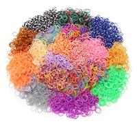 Toyland® 6000 Mixed Loom Band Recambios - 20 paquetes de 300 - Diseños surtidos