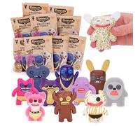 Toyland® 7 cm (2,8") Fuggler™ Figura Coleccionable Edición Oro - Minifiguras de Monstruos - 24 para coleccionar (1 elegida al Azar) - Juguete Sorpresa en Bolsa - para Mayores de 3 años