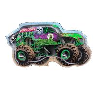 Toyland® 86 cm (34") Globo de aluminio Monster Jam " Grave Digger " - Globo con forma de Monster Truck